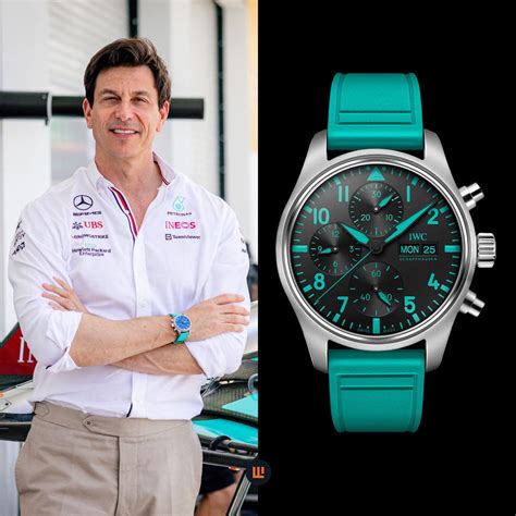 iwc watches toto wolff|toto wolff watch.